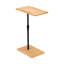 Table de bout Couch Tray Table de bout réglable en forme de C avec canapé à 2 niveaux pour le salon et la chambre à coucher (Rectangle + Rectangle)