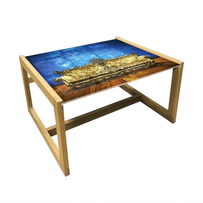Jaman Sled Coffee Table, 62cm H x 74cm W x 40cm D