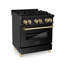 ZLINE Autograph 30" Legacy Dual Fuel Range-88587392