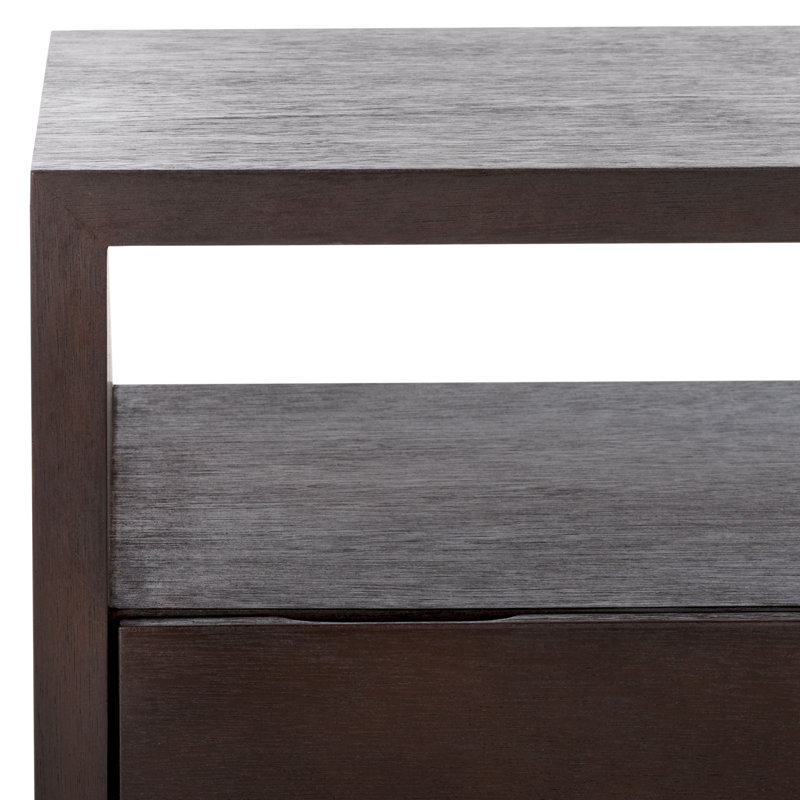 Table de chevet Brilan, Noir