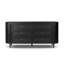 Tolle 6 Drawer Dresser-Drifted Matte Black Veneer