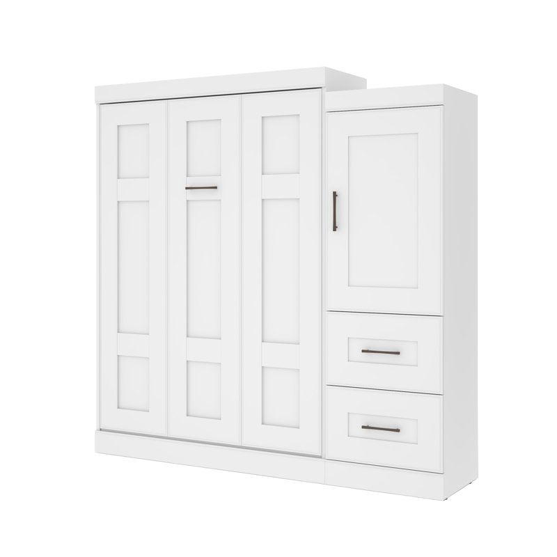 St. Mark's Place Storage Bed, White, Full
