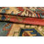 Tapis en laine noué à la main, style Sultanhan, rose turquoise, 216 cm x 290 cm (7 pi 1 po x 9 pi 6 po)