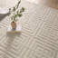 Tapis rectangulaire en polyester tissé à la machine Hira-88036982