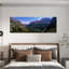 Lake Surrounded With Mountains Alpine Lake US Glacier National Park Montana USA by Dan Merkel - Wrapped Canvas Panoramic Print-709186366