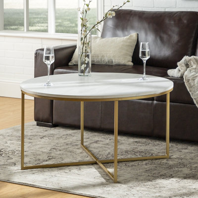 Levinson Cross Legs Coffee Table