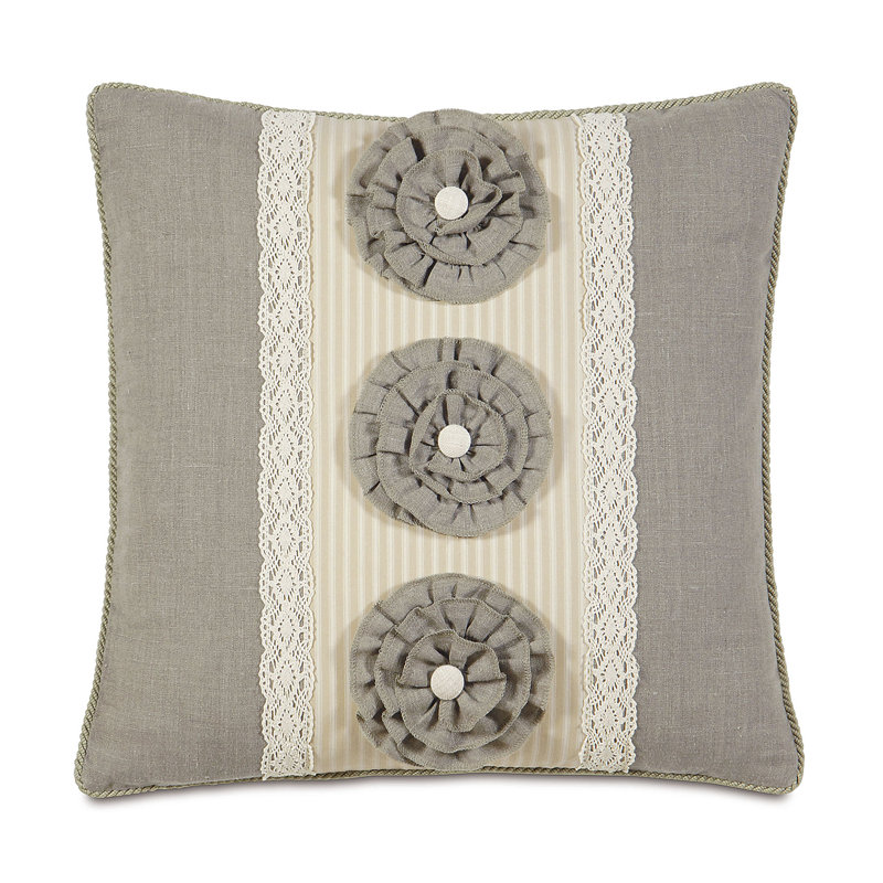 Housse et insert de coussin décoratif Sabelle Heirloom Vanilla