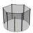 Cockrell Hill Replacement Trampoline Safety Net Enclosure Surround Netting 6FT
