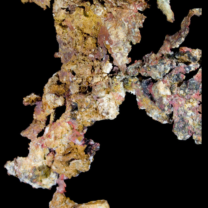 Native Copper on Matrix - Ray Mine, Arizona