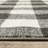 Dashelle Distressed Gingham Plaid Charcoal/Ivory Area Rug-502397503