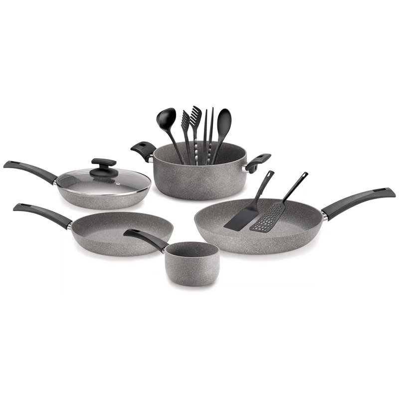12 - Piece Non-Stick Aluminum Cookware Set