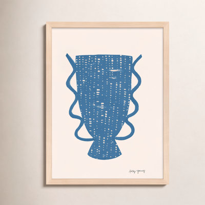 Blue Vessel 6 Painting by Holly Young
