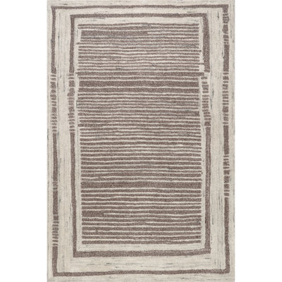 Tapis en mélange de laine Villa Southwestern