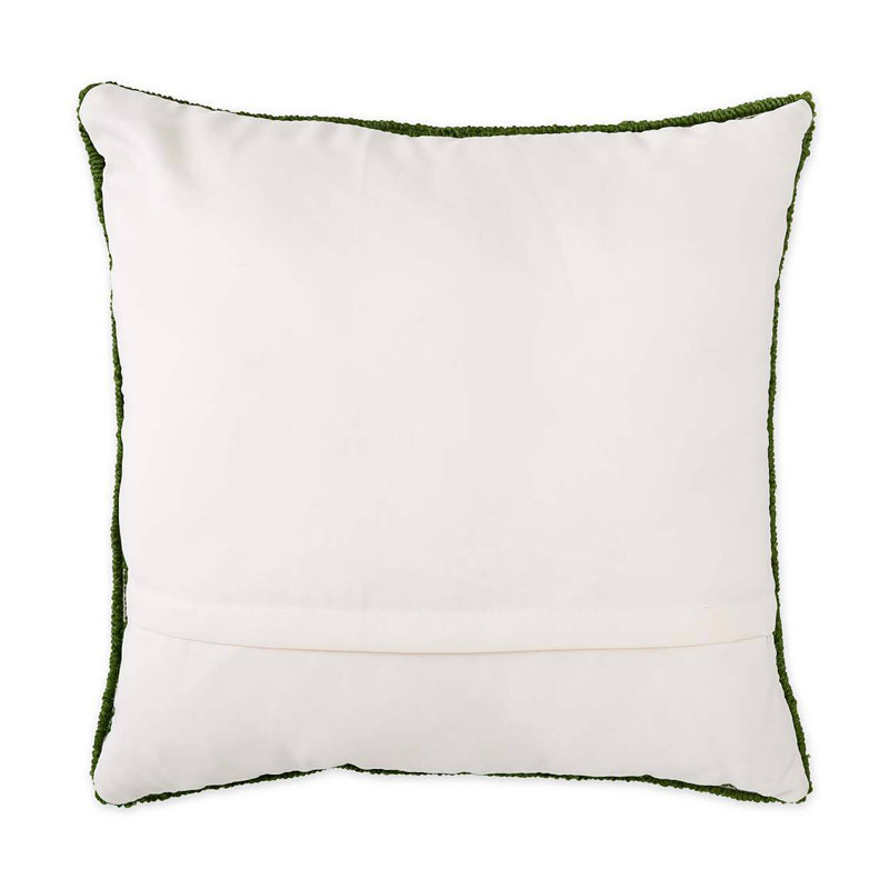 Floral Outdoor Reversible Throw Pillow
