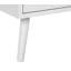 Table d'appoint, table d'appoint, bout, tiroir de rangement, table de chevet, chambre à coucher, salon, stratifié blanc, moderne, contemporain-648495833