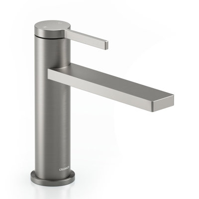 Tinian Single-Hole Faucet with Pop-Up Drain, Single-Handle Modern Bathroom Sink Faucet