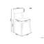 Arvel 47cm H Stacking Side Chair