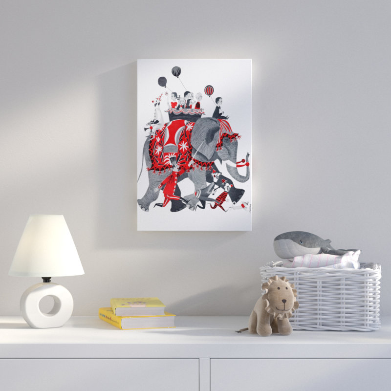«Circus», reproduction sur toile tendue, H 18 po x l 12 po