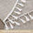 Solid Embroidery Oval Tablecloth With Tassels For Oval Table, 60 X 84 Inch Lace Dust-Proof Table Cover For Kitchen Dinning, Wrinkle Free Anti-Fading Tabletop Decoration