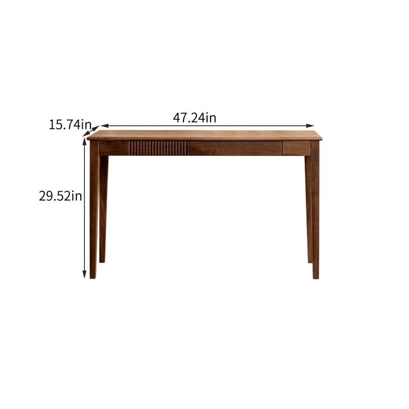 Bureau d'écriture Simple Simple, H 29,52 po x l 47,24 po x P 15,74 po