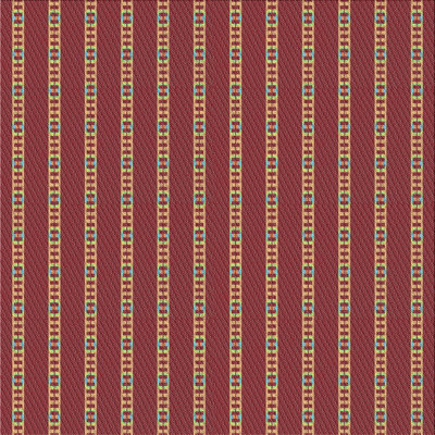 Tapis brun tissé à la machine
