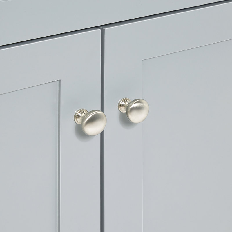 Paulla 60'' W Double Bathroom Vanity Base, Gray