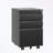 Merline File Cabinet, White File Cabinet, Metal File Cabinet, With 3 Drawer-1569746650