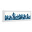 Blue Foggy Forest - Single Picture Frame Panoramic Painting-1202648572