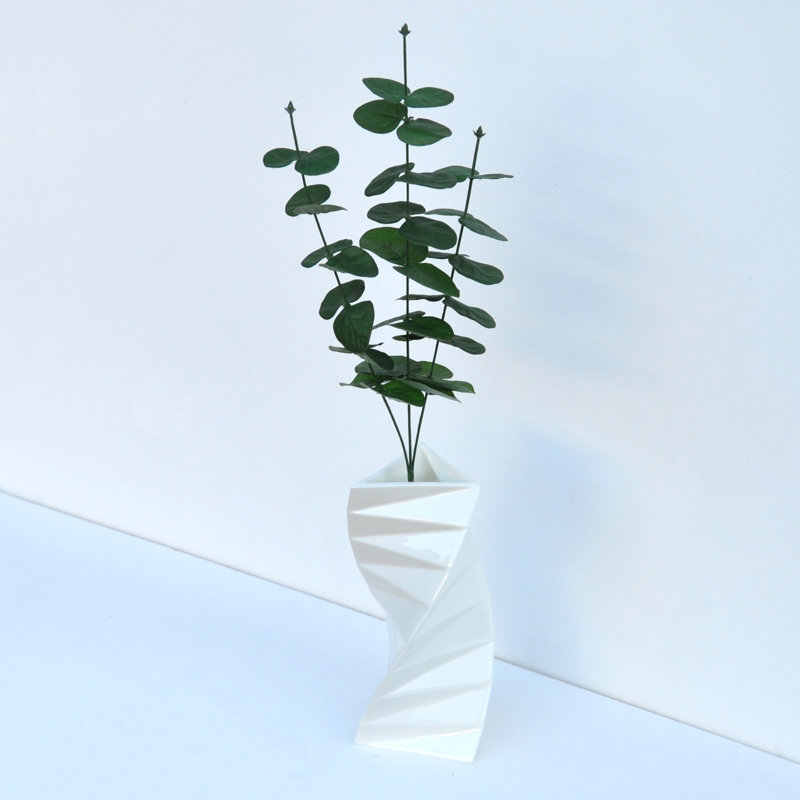 Pricilla Table Vase, 21cm H x 10cm W x 10cm D