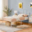Minimalist Metal Bed Frame with Slatted Headboard-1976563633-1926513628