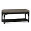 Summer Retreat Wicker Shelf Storage Bench-71425159-71425237