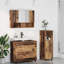 Wall Mounted Required Bathroom Storage Furniture Set-1996080647