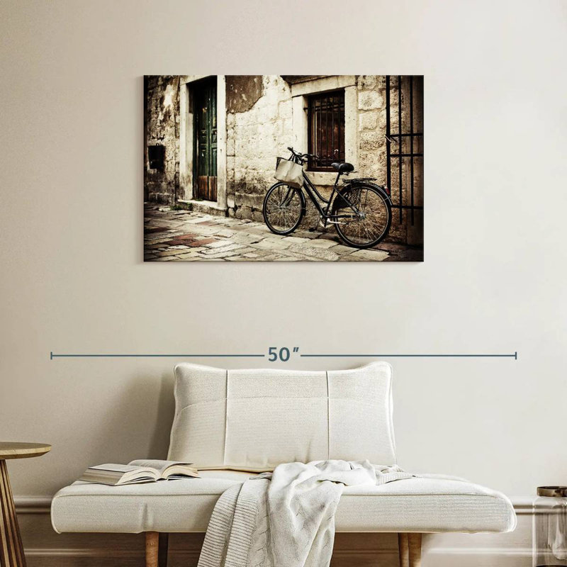 Mehar Bicycle Delivery, 24" H x 36" W