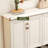 Beige Aluminum Shoe Storage