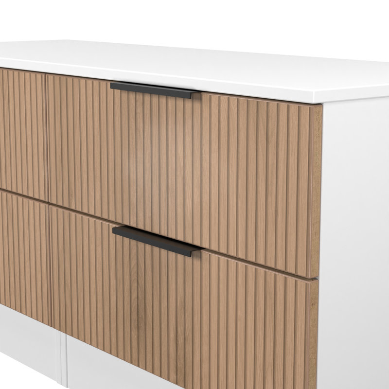 Bisceglia 110cm W 4 - Drawer Chest of Drawers