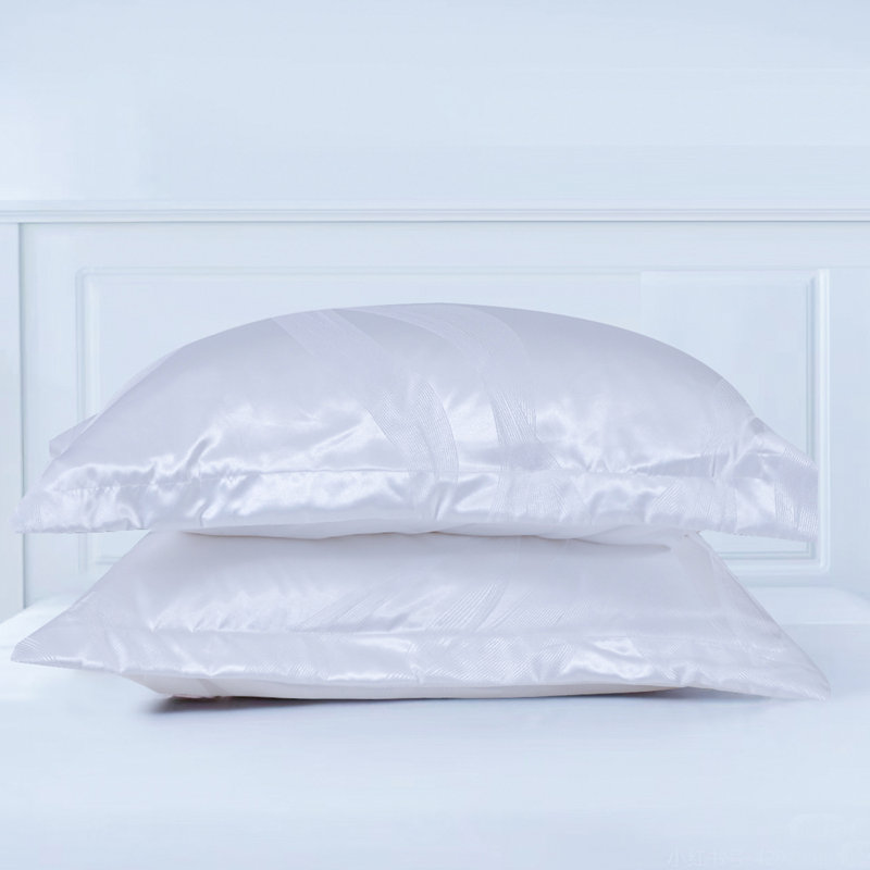 Ensemble de literie réversible en satin de soie jacquard, housse de couette en microfibre de luxe pour grand lit et taies décoratives, idéale pour la chambre principale