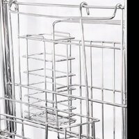 NEX Single Layer Stainless Steel Dish Rack Haitral Finish: Silver, Size: 24.5 H x 33.3 W x 11.3 D