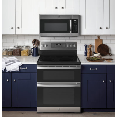 30"" 6.6 cu. ft. Freestanding Electric Range with 5 Elements and Convection Oven -  JBS86SPSS