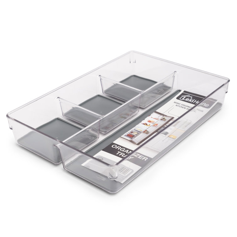 Mainstays 24 Compartment Drawer Organizer/White; Drawer Organizers Foldable  Cabinet Closet Organizers and Storage Boxes for Storing Socks, Underwear,  Ties; 