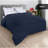 Comforters King Size, All Season Duvet Insert, Down Alternative Box Stitched Bed Comforter With Corner Tabs, Machine Washable