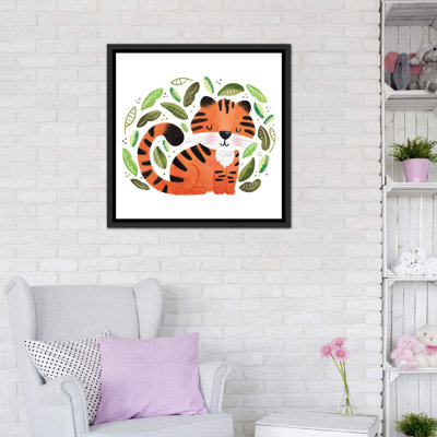 Safari Cuties Tiger - impression d'art graphique