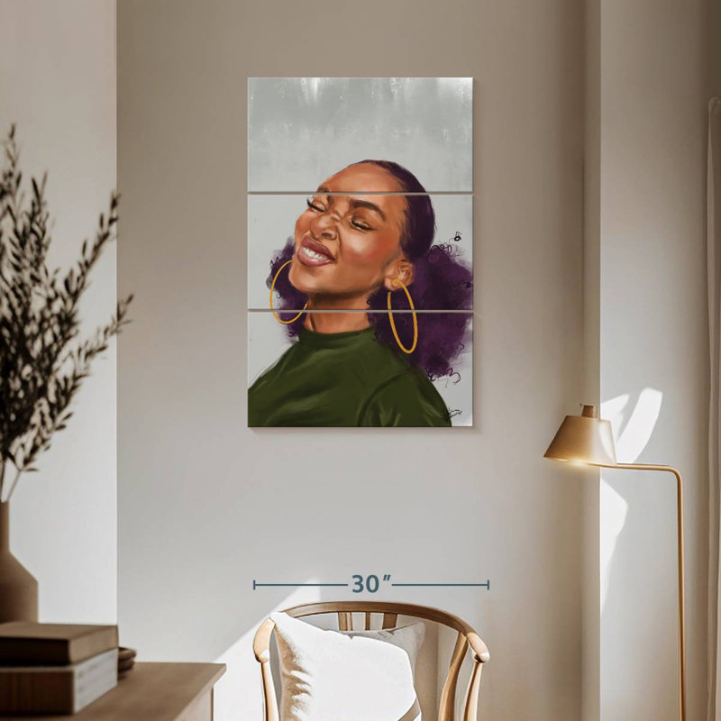 Leisha Contentment, 57" H x 36" W