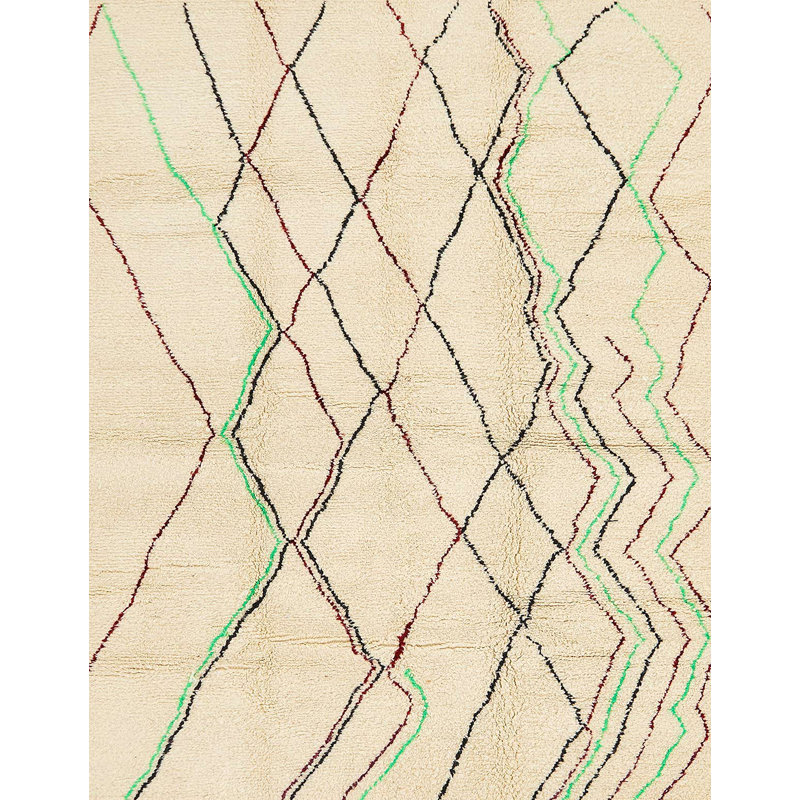 Tapis abstrait moderne 671, Rectangle 7 pi x 10 pi