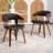 Bargersville 19.7'' H Tufted Faux Leather Upholstered Armchair