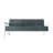 Velvet Upholstered Accent Sofa-340819889-340819890