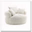 Upholstered Boucle Chair,No Assembly-1561384213