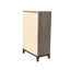 Commode en bois massif avec rangement 1 chambre 5 pièces