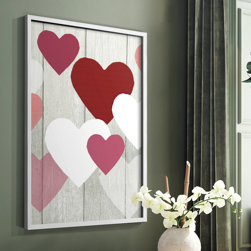 DIY DIY Collection F, reproduction encadrée - bois massif, Cadre simple blanc, H 28 po x l 22 po