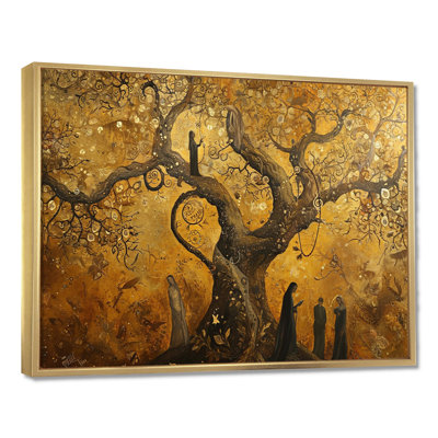 «Teachings By The Ancient Tree Vintage», décoration murale arbre