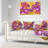 Passion Flowers Pattern - Floral Printed Throw Pillow